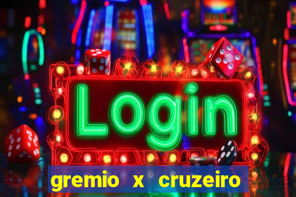 gremio x cruzeiro ao vivo hd